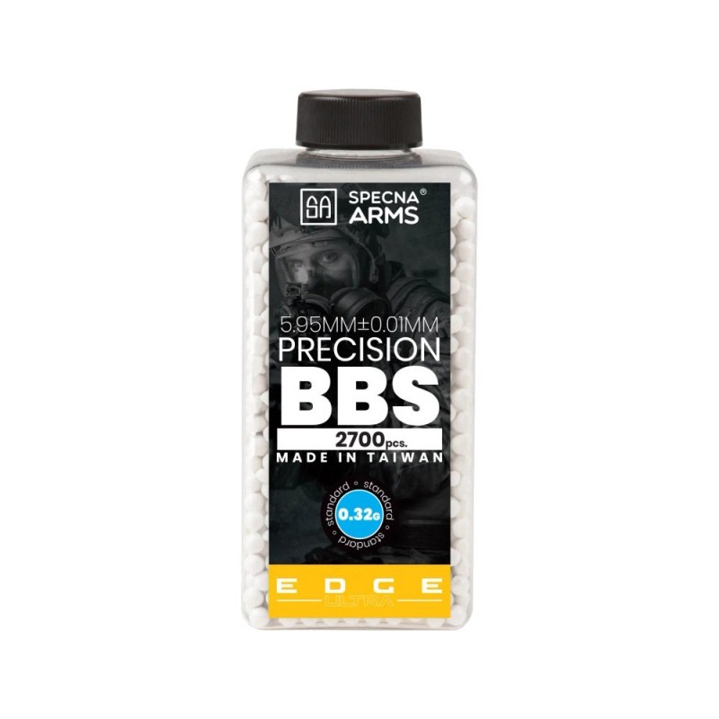BOTTIGLIA PALLINI BIANCHI 0.32 gr SPECNA ARMS EDGE ULTRA 2700 pz BOTTIGLIA PALLINI BIANCHI 0.32 gr SPECNA ARMS EDGE ULTRA 2700 pz