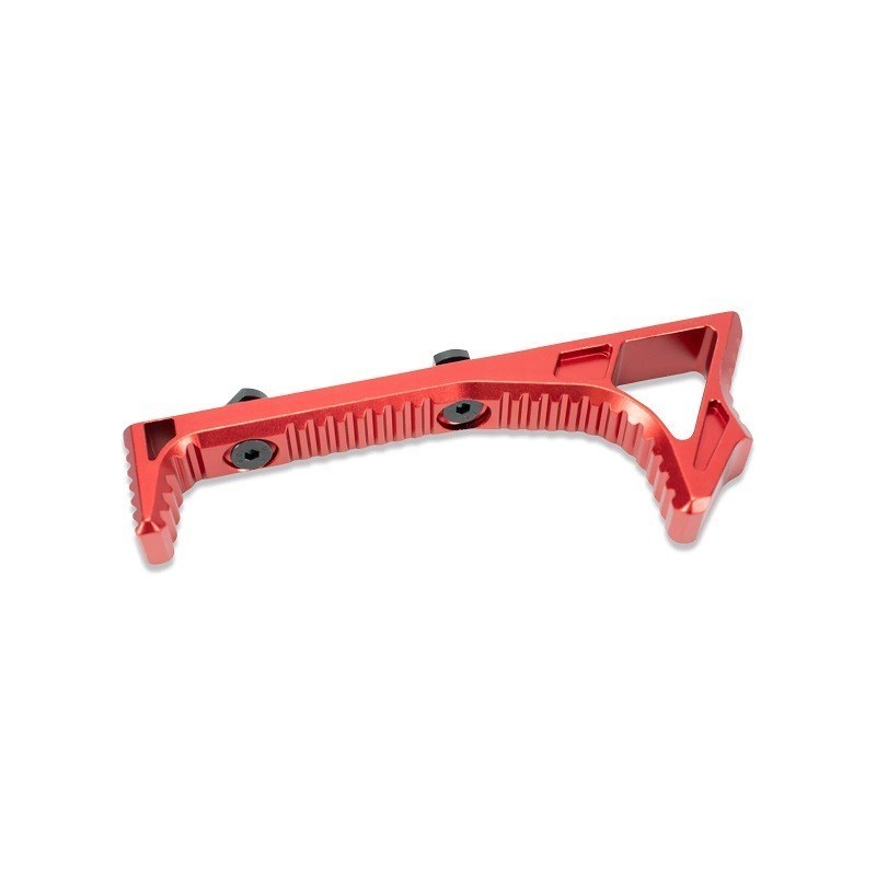 IMPUGNATURA ANGOLARE ALLUMINIO CNC PER MLOK ROSSO