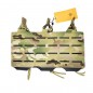 TASCA CARICATORI M4/M16 TRIPLA LASERCUT CONQUER MULTICAM TASCA CARICATORI M4/M16 TRIPLA LASERCUT CONQUER MULTICAM