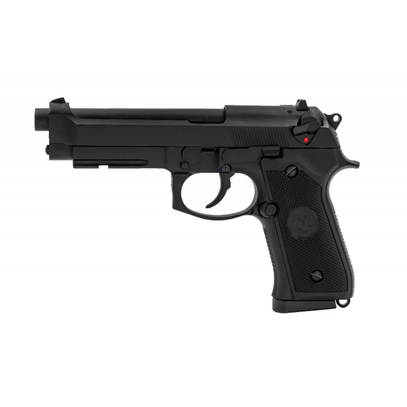 PISTOLA GAS M9 BLOWBACK RAVEN NERO