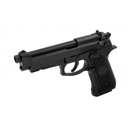 PISTOLA GAS M9 BLOWBACK RAVEN NERO