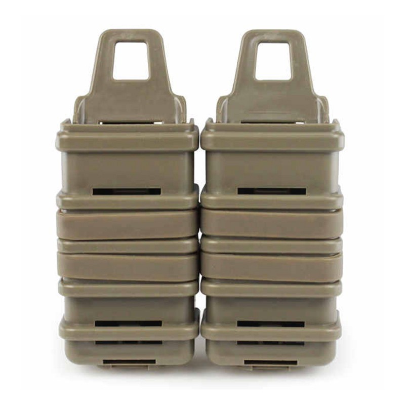 PORTA CARICATORE RIGIDO MP7 (2pz) WOSPORT TAN