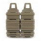 PORTA CARICATORE RIGIDO MP7 (2pz) WOSPORT TAN