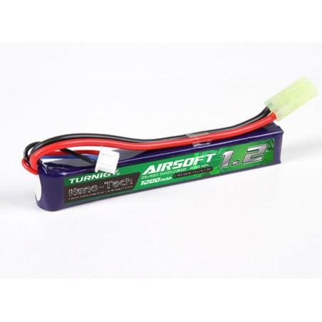 BATTERIA LIPO 7.4V 1200 mAH 25-50C NANO-TECH