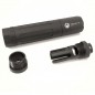 SILENZIATORE 140 x 30 GHOST CON SPEGNIFIAMMA SILENZIATORE 140 x 30 GHOST CON SPEGNIFIAMMA