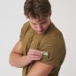 T-SHIRT TACTICAL TOPCOOL CON VELCRO HELIKON-TEX VERDE OD T-SHIRT TACTICAL TOPCOOL CON VELCRO HELIKON-TEX VERDE OD