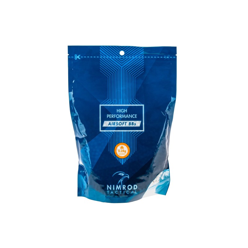 PALLINI 0.28 gr. HIGH PERFORMANCE BUSTA DA 1kg NIMROD BIANCHI PALLINI 0.28 gr. HIGH PERFORMANCE BUSTA DA 1kg NIMROD BIANCHI
