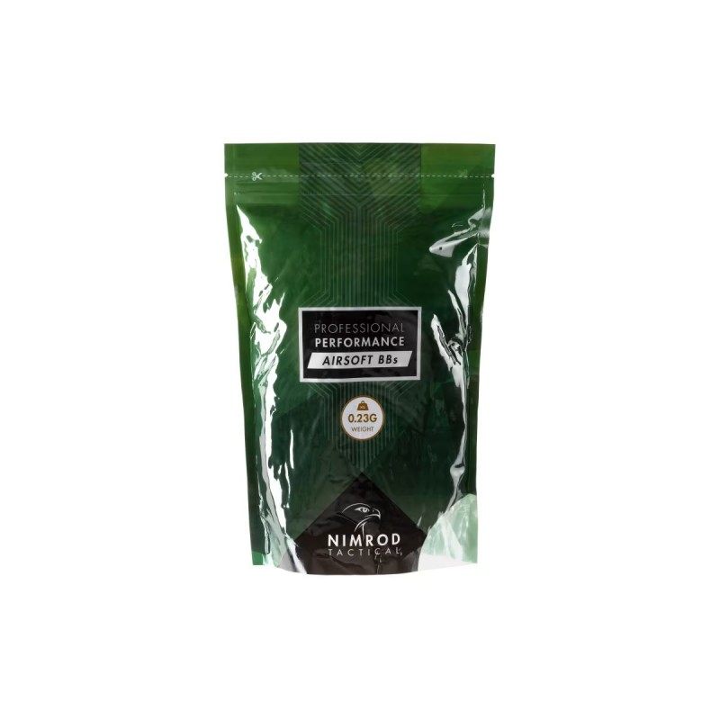 PALLINI 0.23 gr. PROFESSIONAL PERFORMANCE BUSTA DA 1kg NIMROD BIANCHI