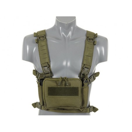 COMPACT MULTI-MISSION CHEST RIGG 8FIELDS VERDE OD