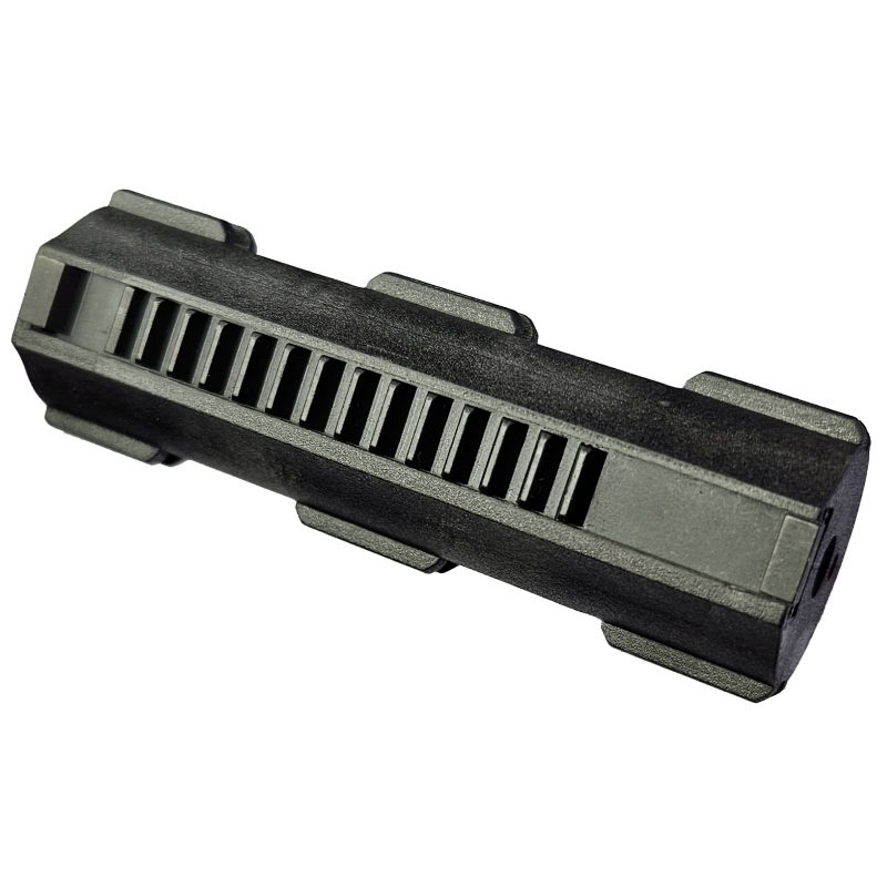 NEW PISTONE ZERO-SHOCK ALLEGGERITO CARICATO FIBRA DI CARBONIO 14 DENTI IN METALLO FPS-SOFTAIR