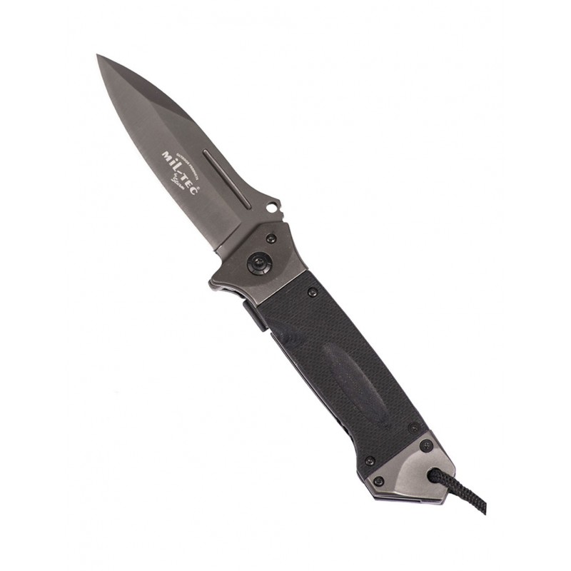 COLTELLO Richiudibille DA35 MILTEC Nero COLTELLO Richiudibille DA35 MILTEC Nero