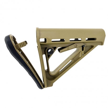 Calcio Delta Stock per M4 Compact TAN Rossi Airsoft