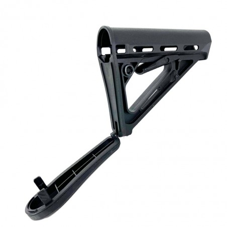 Calcio Delta Stock per M4 Compact nero Rossi Airsoft