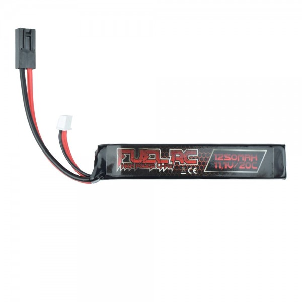 BATTERIA LIPO 11.1V 1250 mAH 20C FUEL RC