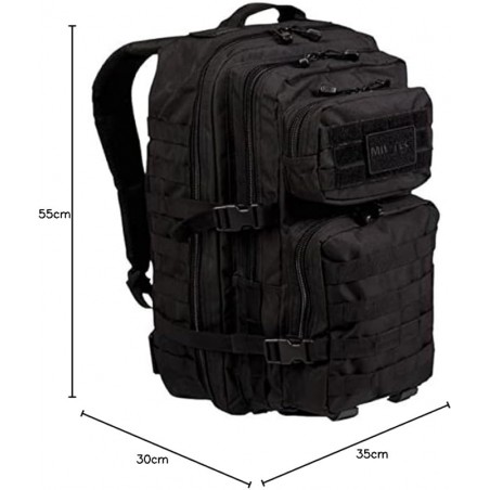 ZAINO MILITARE 45 lt MILTEC NERO