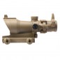 OTTICA 4X32 CON RETICOLO ILLUMINATO AIM-O TAN