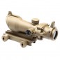 OTTICA 4X32 CON RETICOLO ILLUMINATO AIM-O TAN