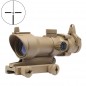 OTTICA 4X32 CON RETICOLO ILLUMINATO AIM-O TAN