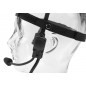 CUFFIA MH180-V CON MICROFONO CONDUZIONE OSSEA Z-TACTICAL