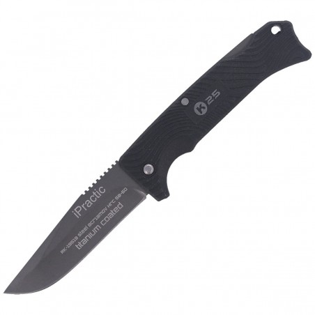 COLTELLO TATTICO TITANIUM COATED RICHIUDIBILE K25