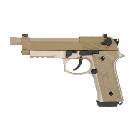 BERETTA SR9A3 GREEN GAS FULL METAL BLOWBACK SRC TAN