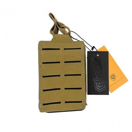 TASCA CARICATORE SINGOLO M4/AK LASERCUT CONQUER COYOTE
