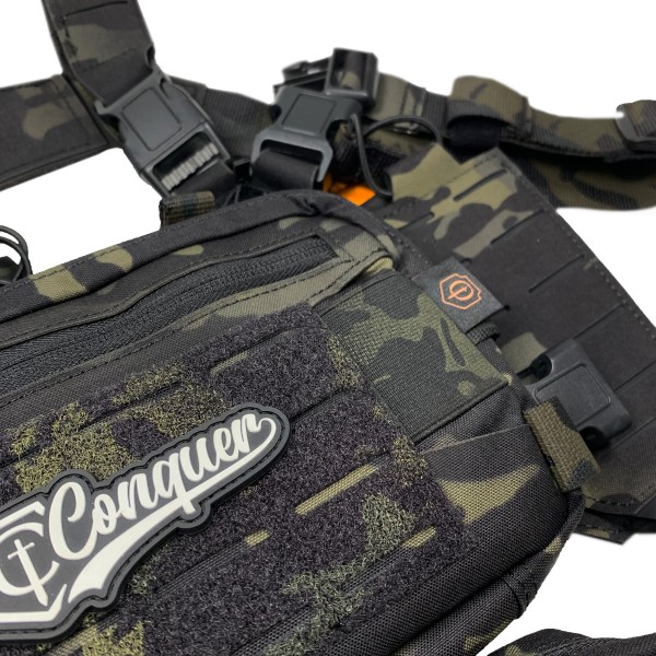 CONQUER TITAN CHEST RIG MC BK