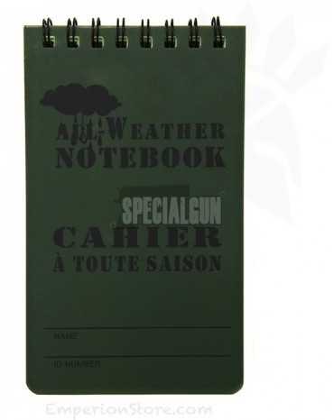 NOTEBOOK IMPERMEABILE ALL WEATHER