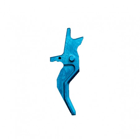 GRILLETTO M4 AR-15 CNC CURVO MANCRAFT BLUE