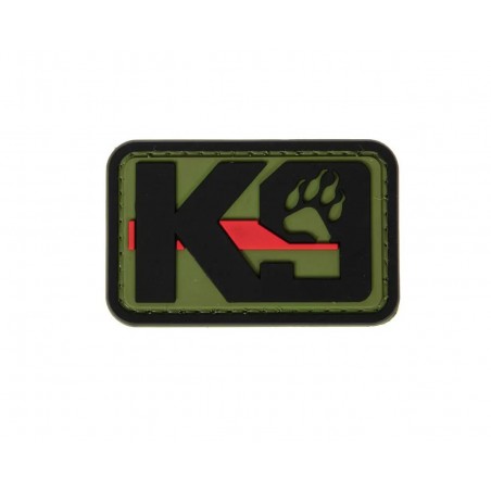 PATCH 3D PVC K9 SQAD OD GREEN