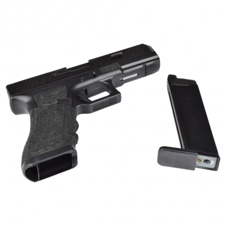 G17 GAS BLOWBACK CARRELLO IN METALLO GRIP STIPPLING VIGOR