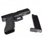 G17 GAS BLOWBACK CARRELLO IN METALLO GRIP STIPPLING VIGOR