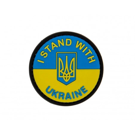 PATCH 3D PVC I STAND WITH UKRAINE