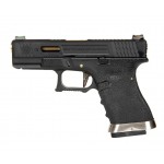 G19 FORCE SERIES GAS BLOWBACK METAL WE BLACK/GOLD G19 FORCE SERIES GAS BLOWBACK METAL WE BLACK/GOLD