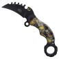 COLTELLO KARAMBIT PUNISHER  RICHIUDIBILE STEEL CLAW KNIVES