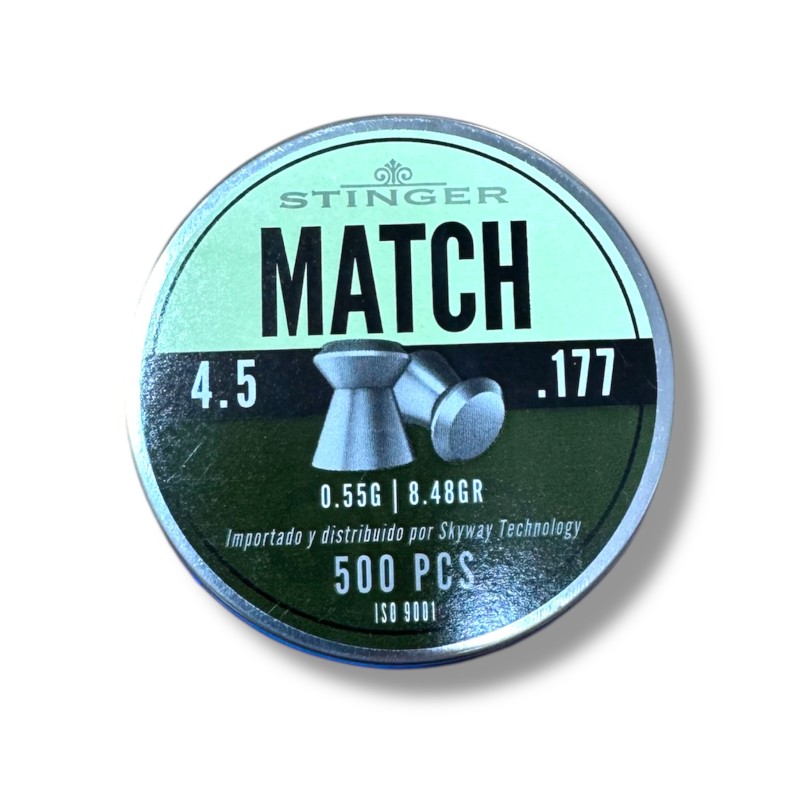 PIOMBINI MATCH CAL. 4.5 0.5 GR 500 pz. STINGER
