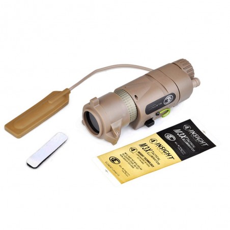 TORCIA M3X LONG LED 200 LUMEN CON REMOTO ELEMENT TAN