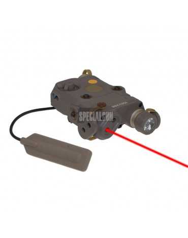 AN/PEQ 15 UPGRADE VERSION LED LASER ROSSO FMA TAN