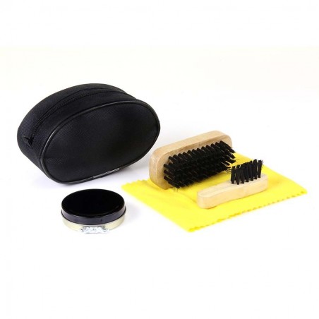 KIT PULIZIA SCARPE DA VIAGGIO FOSCO
