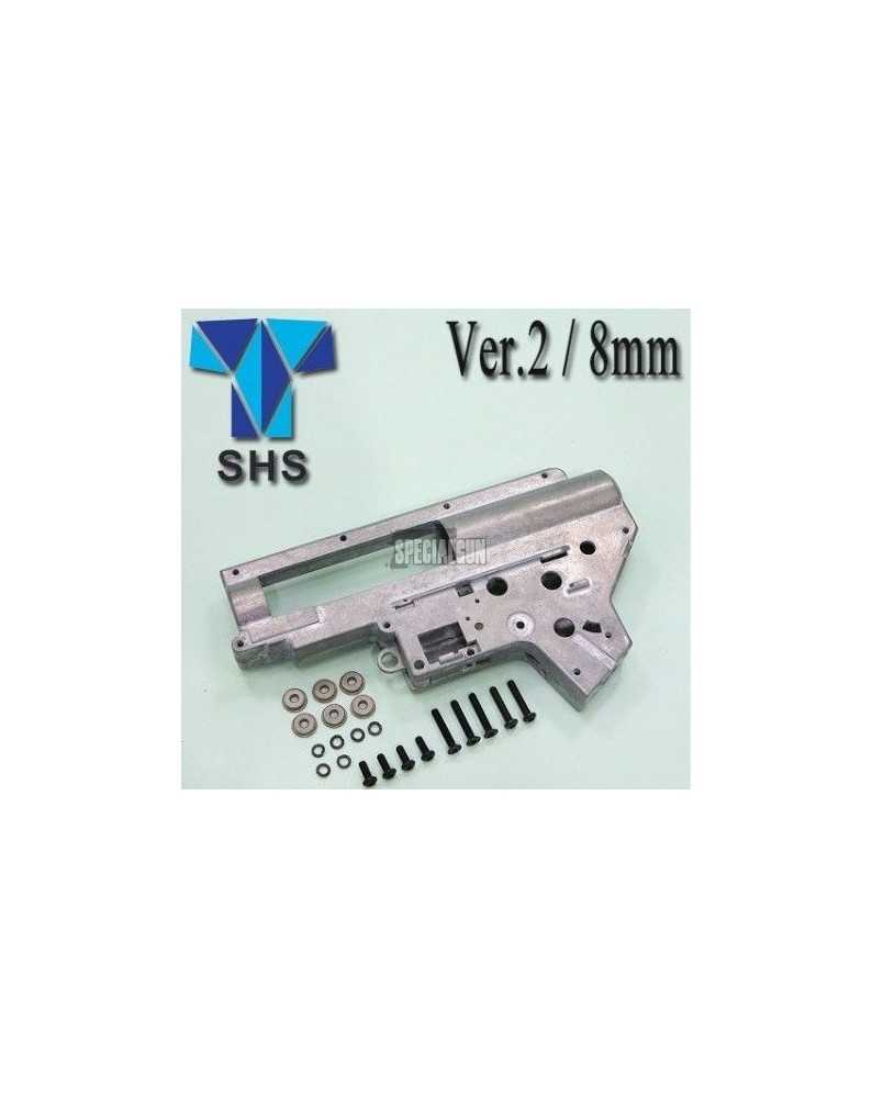 GEAR BOX IN METALLO 8 mm VER.2 PER M4/MP5/G3 SHS - GEARBOX -  - B067A