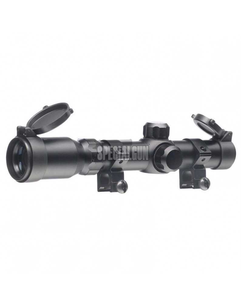 OTTICA 1-4x24 TACTICAL SCOPE AIM-O NERA - OTTICHE E RED DOT -  - AO3039-BK