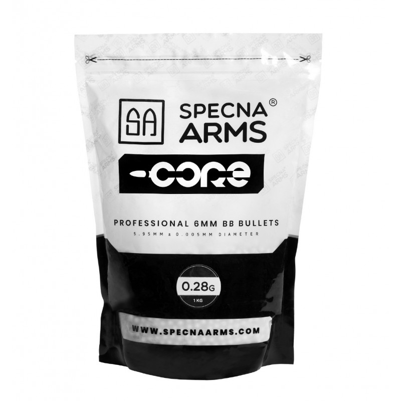 PALLINI BIANCHI 0.28 gr BUSTA DA 1 kg SPECNA ARMS PALLINI BIANCHI 0.28 gr BUSTA DA 1 kg SPECNA ARMS