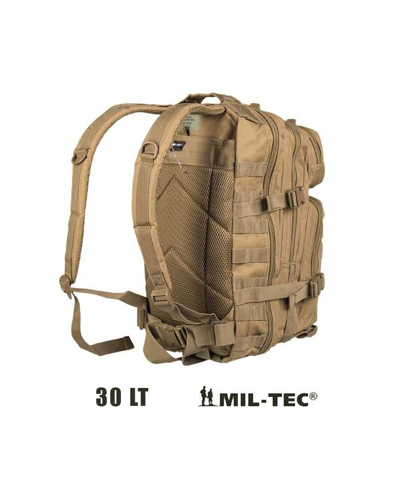 ZAINO TATTICO MILITARE 30 lt MILTEC DESERT TAN - IDRATAZIONE - ZAINI -  - 14002005