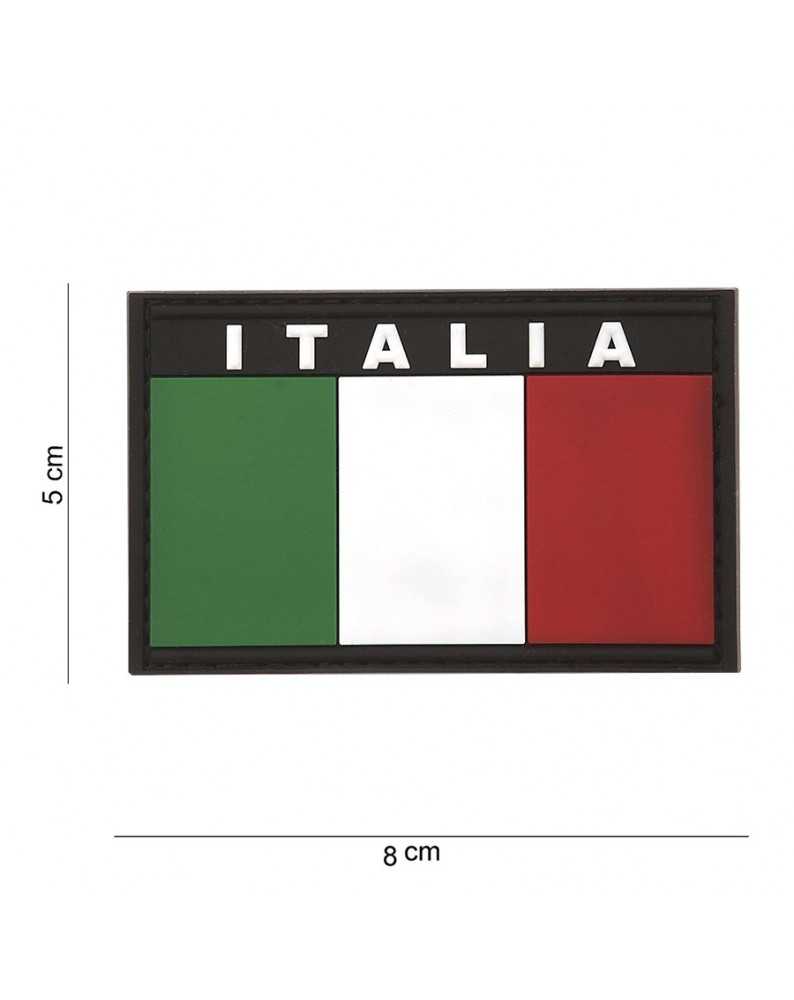 PATCH IN GOMMA 3D PVC BANDIERA ITALIANA - PATCH -  - 444110-3512