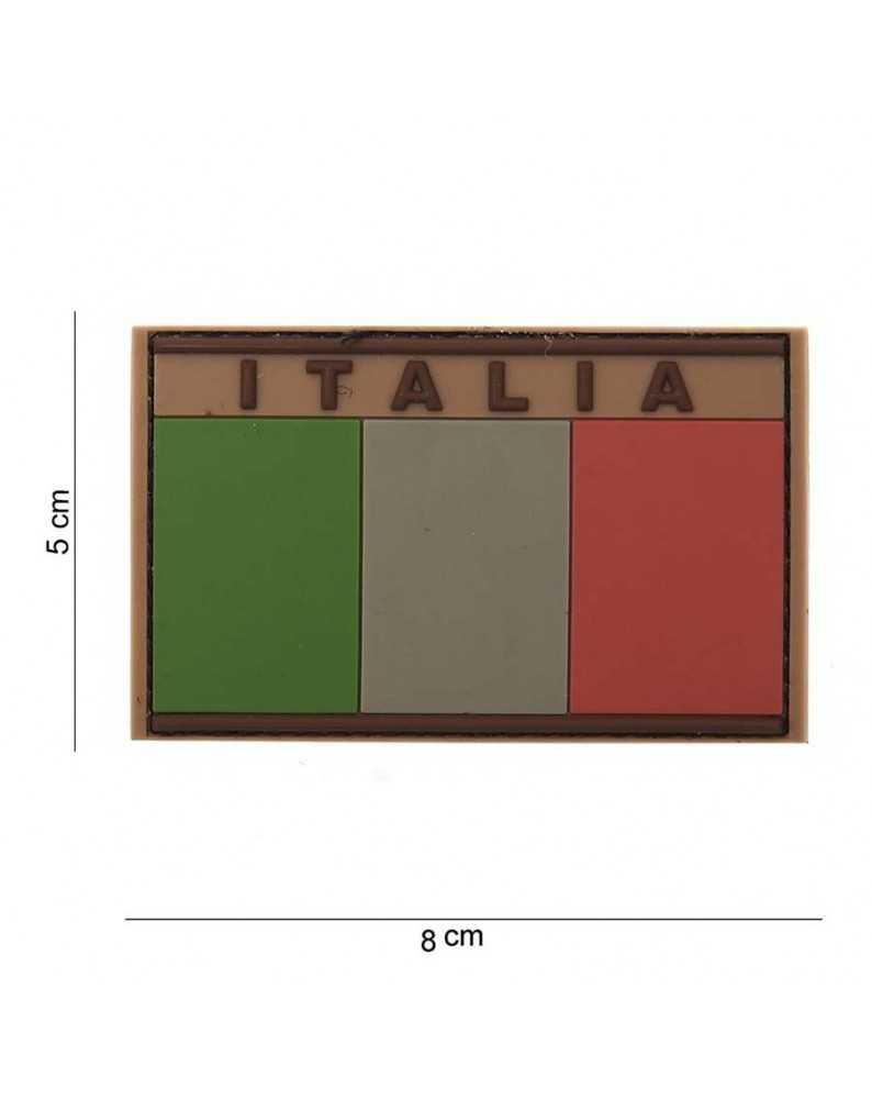 PATCH IN GOMMA 3D PVC BANDIERA ITALIANA DESERT - PATCH -  - 444110-3575