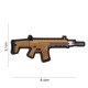 PATCH IN GOMMA 3D PVC SCAR-L - PATCH -  - 444130-7197
