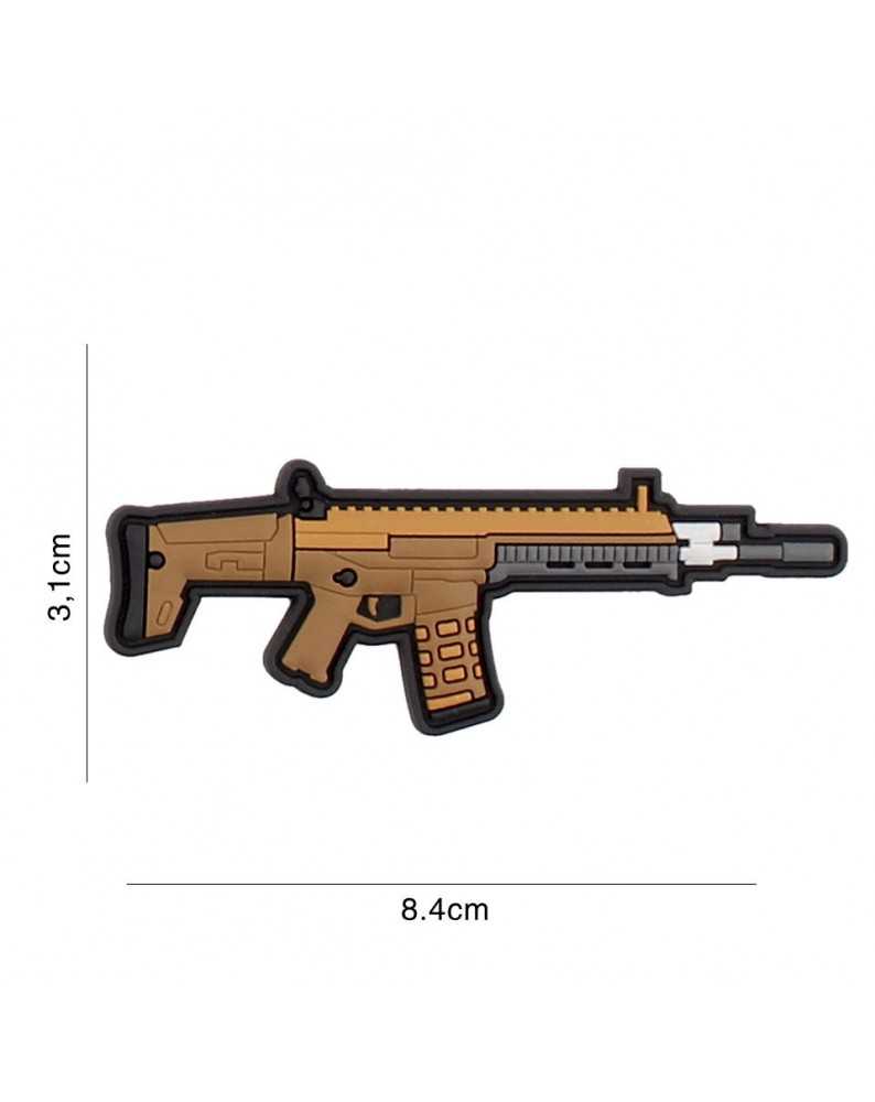 PATCH IN GOMMA 3D PVC SCAR-L - PATCH -  - 444130-7197