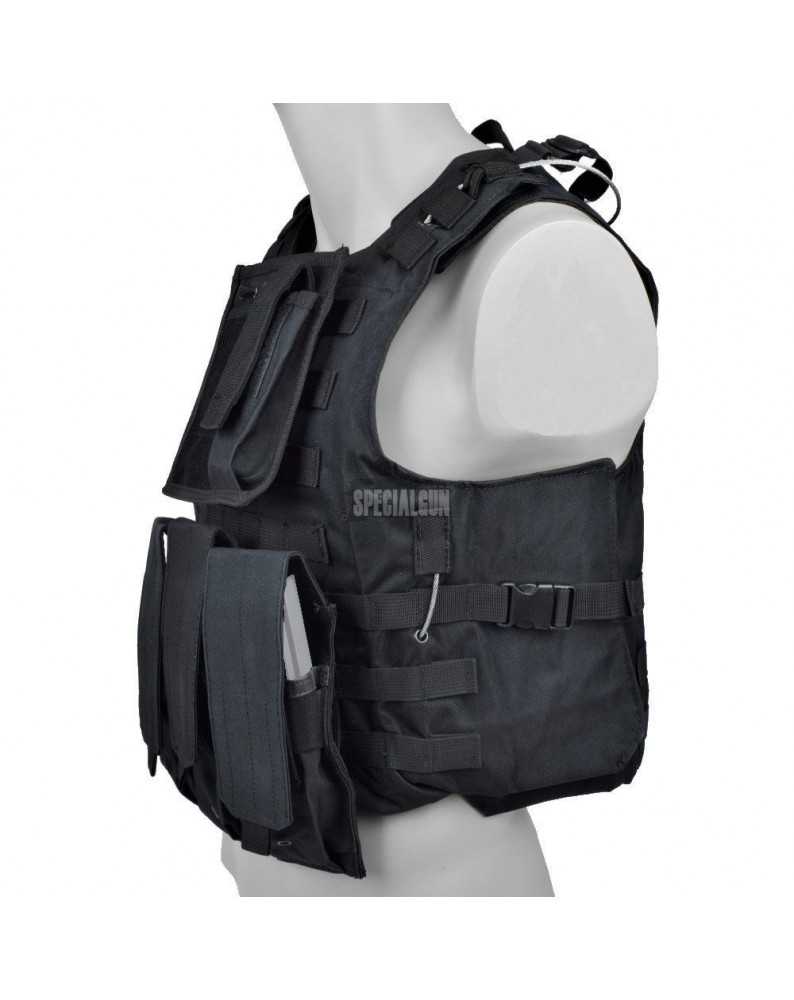 TACTICAL VEST CIRAS FBSE ROYAL PLUS NERO - TACTICAL VEST -  - VT1104B