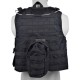 TACTICAL VEST CIRAS FBSE ROYAL PLUS NERO - TACTICAL VEST -  - VT1104B