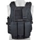 TACTICAL VEST CIRAS FBSE ROYAL PLUS NERO - TACTICAL VEST -  - VT1104B